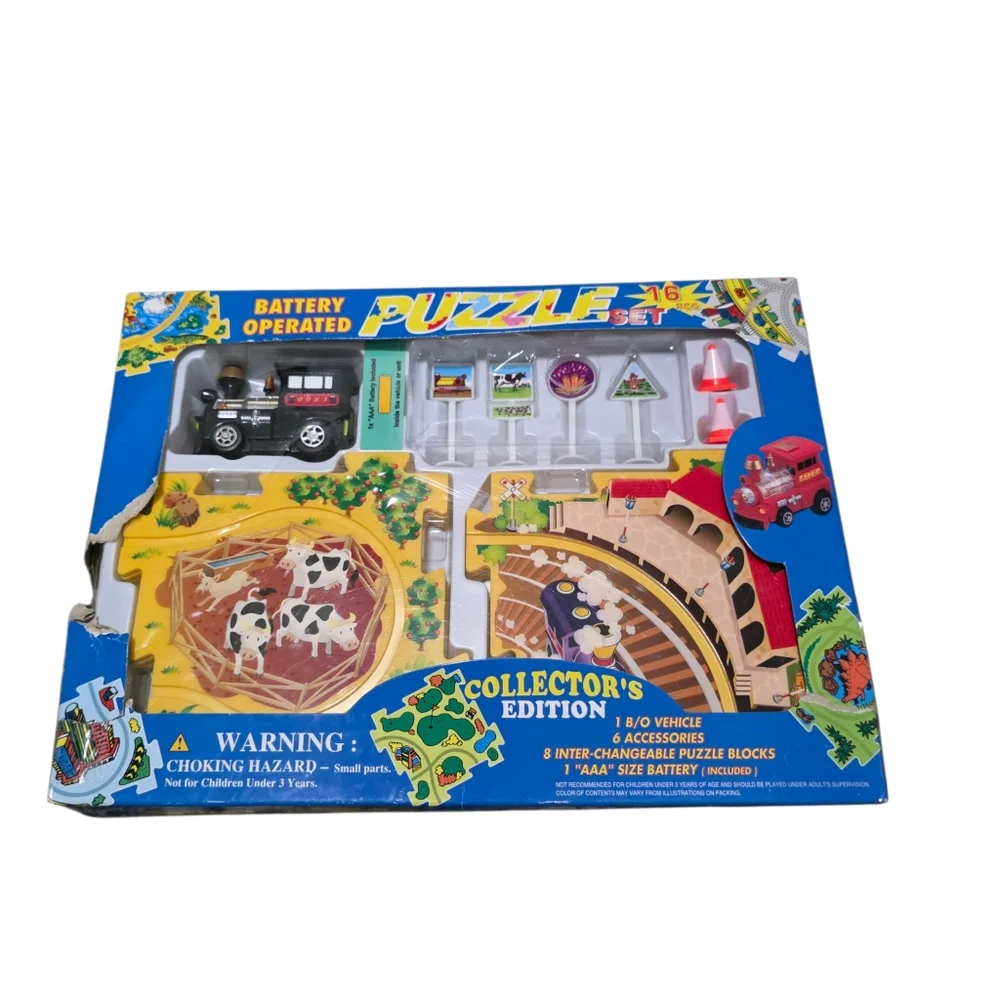 New Battery Operated Puzzle Age 3+